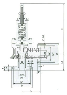 Balanced Bellows Safety Relief Valvess, Closed