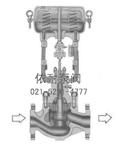 型号：CV3000-HTSW  波纹管密封单座气动调节阀