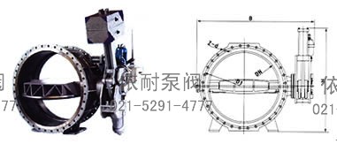 HD741X液控止回阀 外形尺寸图